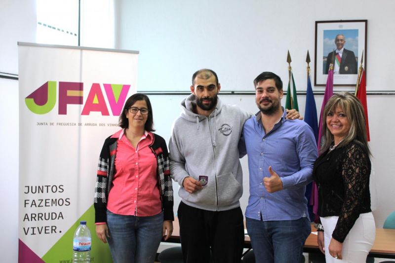 Assinado protocolo com atleta R&uacute;ben Fonseca