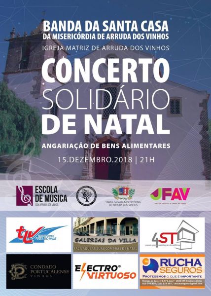 Concerto Solid&aacute;rio de Natal